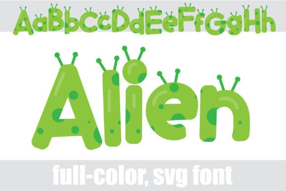 Alien Font: A Playful, Colorful Choice for Modern Designs
