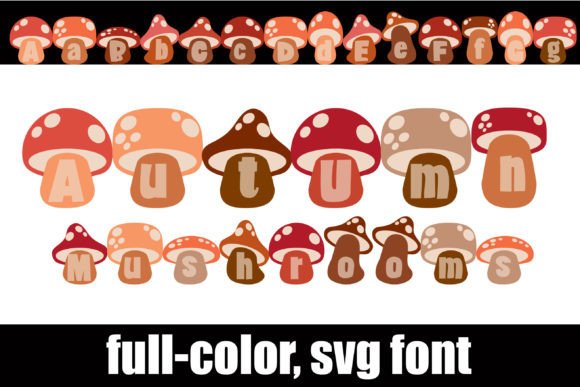 Crafting Cozy Autumn Designs with Autumn Mushrooms