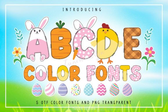Easter Bundle: Fresh Fonts for Your Spring Projects