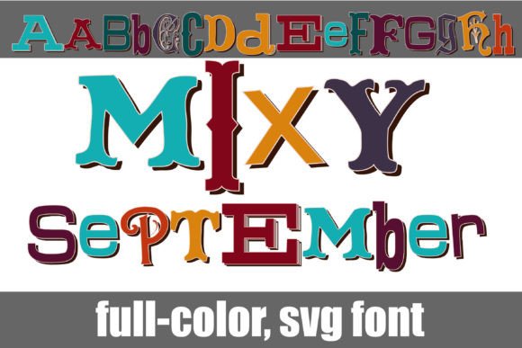 Embrace Autumn's Palette with the Mixy September Font