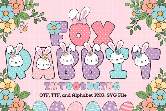 Fox Rabbit: A Playful Color Font for Creative Projects