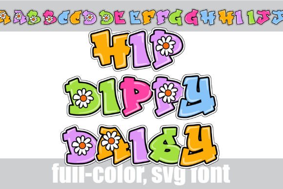Hip Dippy Daisy: Retro Flowers Meet Graffiti Style