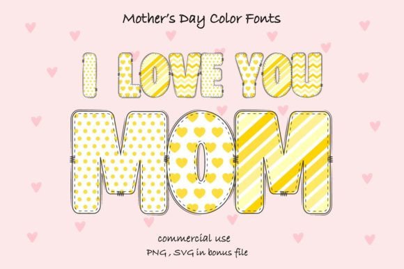 Mother's Day Collection: Fonts for a Heartfelt Touch