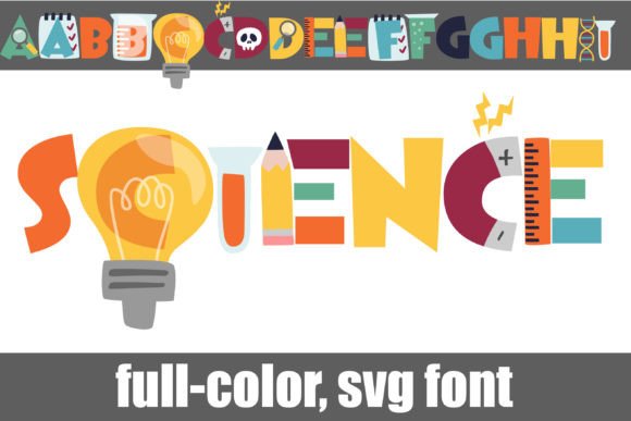 Science: A Creative Font That Pops with Personality