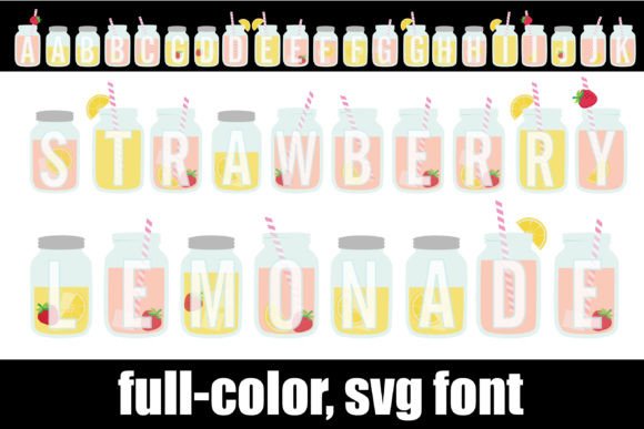 Strawberry Lemonade: A Splash of Color in Modern Typography