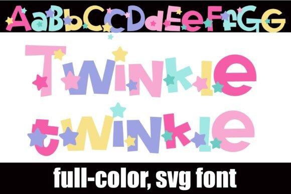 Twinkle Twinkle: A Whimsical Font for Playful Designs